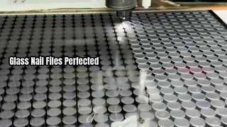 Tırnak törpüsü, cam lazer kesim