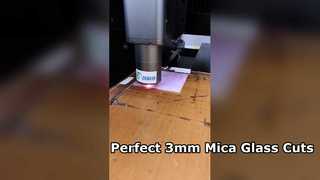 3mm renkli mika cam lazer kesim kare