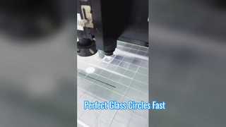 3mm beyaz cam lazer kesim dairesel