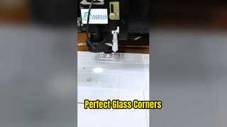 2mm ultra beyaz cam lazer kesim yuvarlak kare köşe