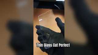 0,7 mm ultra ince cep telefonu kılıfı camı lazer kesim
