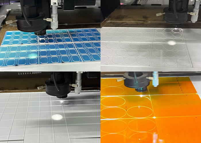 Glass Single Table Glass Cutting Machine With Control Software And CorelDRAW Easy To Interface Broad Programming Support