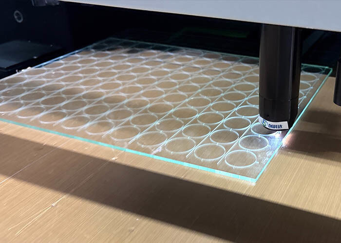 Laser Glass Cutting Machine equipped with advanced laser technology ensuring smooth edges and minimal material waste  To Speed 0-500mm/s